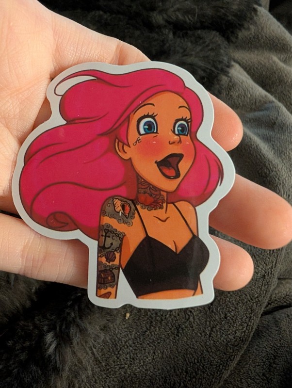 Disney, The Little Mermaid, Ariel, Princess, Alternative, Tattoo