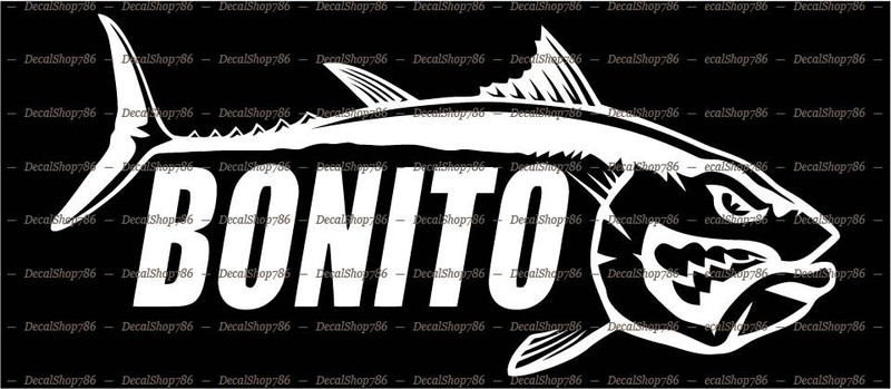 Bonito Boats – Outdoor Sports – Car/SUV/Truck Vinyl Die-Cut Peel N’ Stick Decal