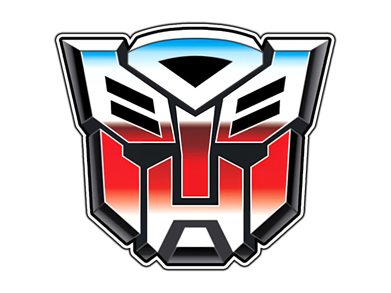 #0801 Transformers Autobots Logo #1 Waterproof Vinyl Sticker Decal Die-Cut