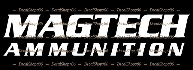Magtech Ammunition – Hunting & Shooting – Vinyl Die-Cut Peel N’ Stick Decals