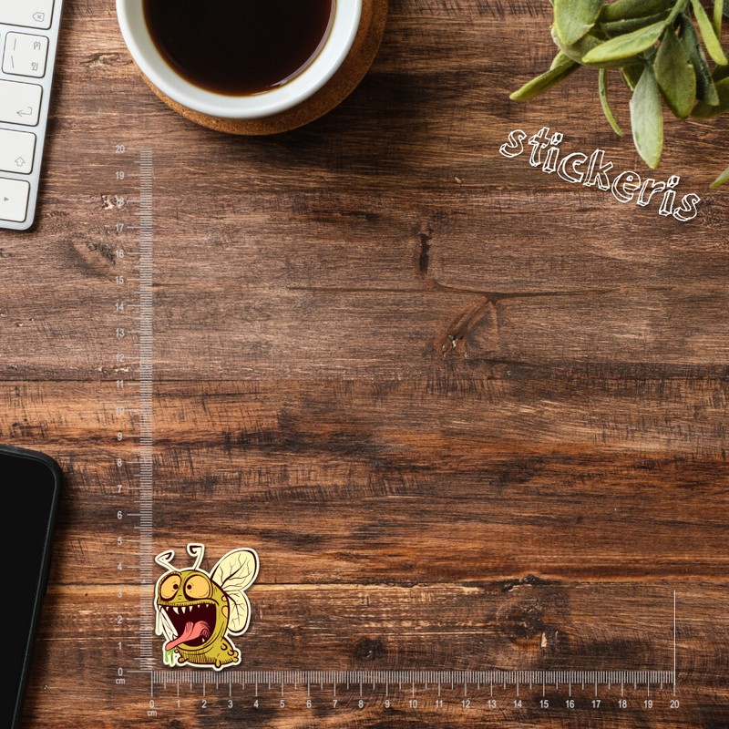 2x Caterpillar screaming sticker Size: 2″-12″ (up to 47″) | buy 2 get 1 free
