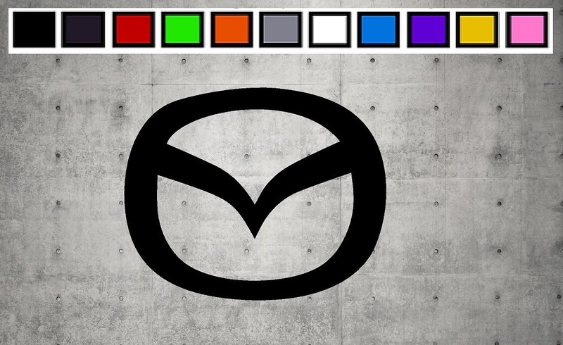 Mazda LOGO Vinyl Decal Sticker Emblem Car Truck Window 4″ 6″ 8″