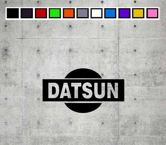 DATSUN LOGO Vinyl Decal Sticker Emblem Car Truck Window 4″ 6″ 8″