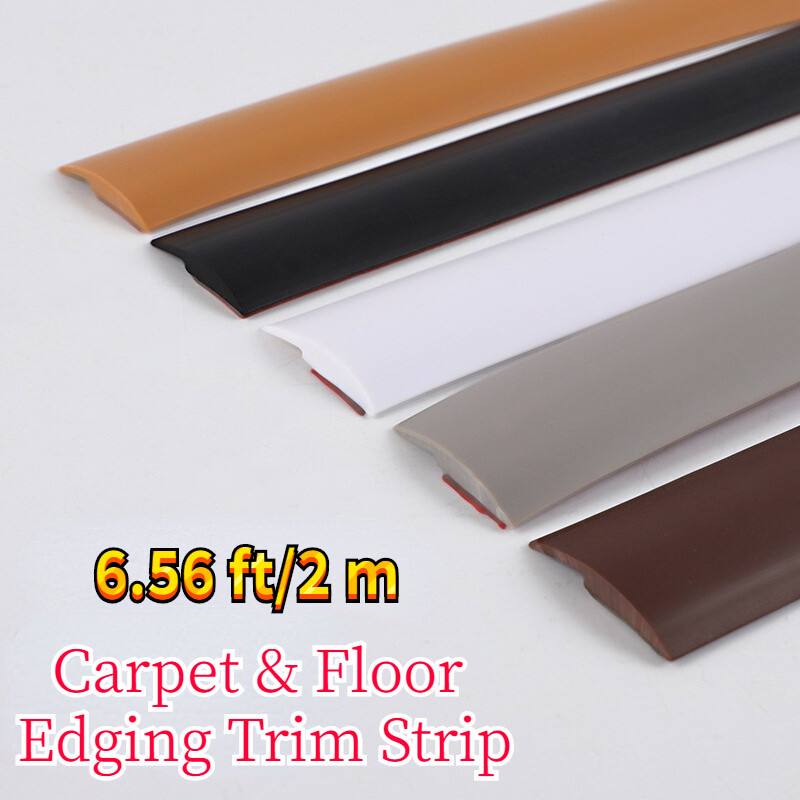 6.56ft Self Adhesive Floor Edging Strip Carpet Threshold Transition Tape DIY Set gallery