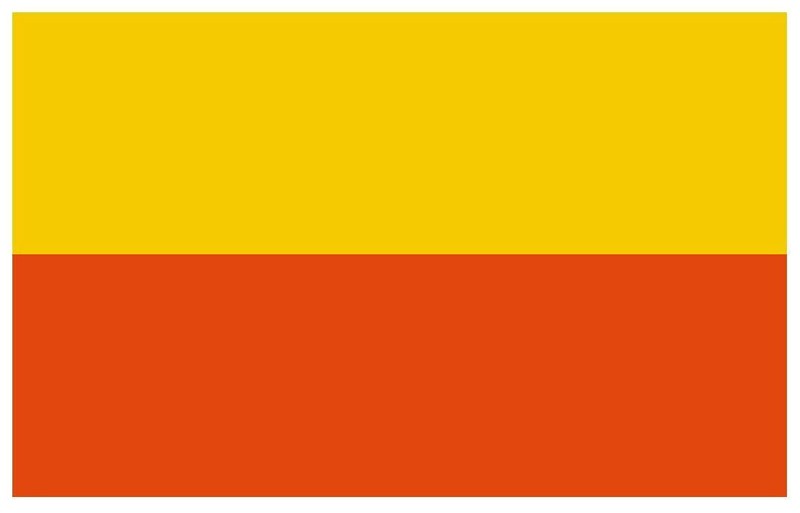 Warsaw Poland International Flag Sticker Decal F549