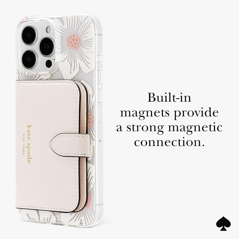 Magnetic Phone Wallet Card Holder Cream kate spade new york Morgan Wallet Card gallery