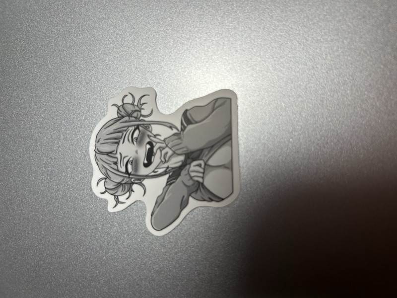 black and white waifu lewd stickers #10 gallery