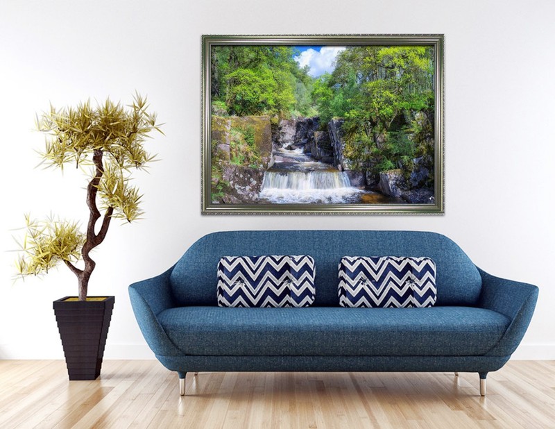 3D Small River Tree 55 Framed Poster Home Decor Print Painting Art AJ WALLPAPER gallery