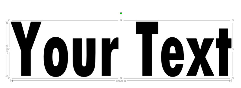 YOUR TEXT Vinyl Decal Sticker Car Window Bumper CUSTOM Personalized Lettering gallery