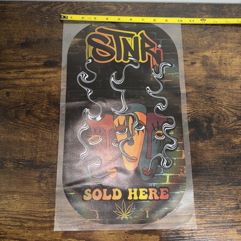 STNR Sold Here Vinyl Decal Storefront Dispensary Cannabis Door Sticker