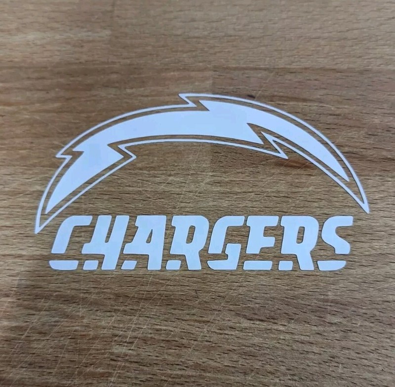 Los Angeles Chargers vinyl decal