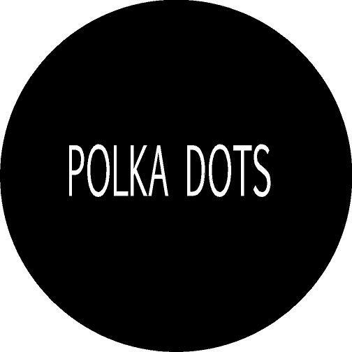 10 x 9″ POLKA DOTS VINYL DECAL HOME DECOR