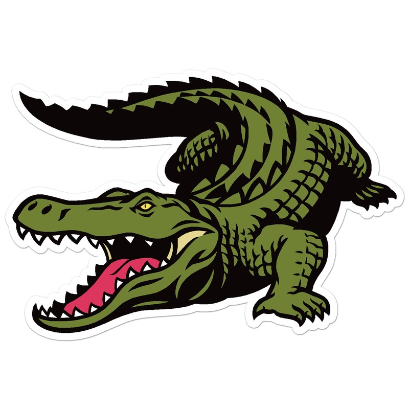 Gator Croc Alligator – Vinyl Decal Sticker – Car Window Laptop – ebn9896