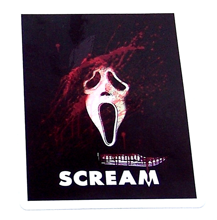 “SCREAM” Cut Sticker Decal Scary Movie Horror Film Ghost Scream