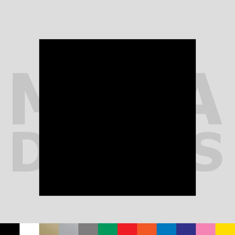 Square Vinyl Die Cut Decal Sticker – Shape