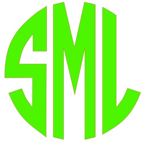 Round Monogram Decal- Yeti, Cellphones, Auto, Laptop, Gift Idea - MonogramS gallery
