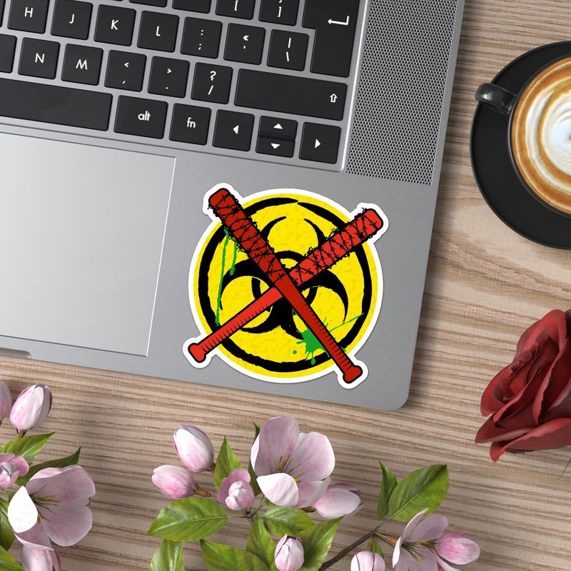 Biohazard Zombie Killer - Vinyl Decal Sticker - Car Window Laptop - ebn9000 gallery