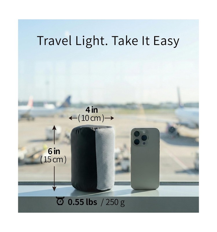 Litume Travel Blanket Lightweight and Breathable, 67 x 48 in Soft A... Fast Ship gallery