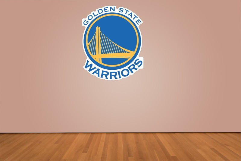 Golden State Warriors Indoor Wall Vinyl Decal Sticker 5″ – 52″