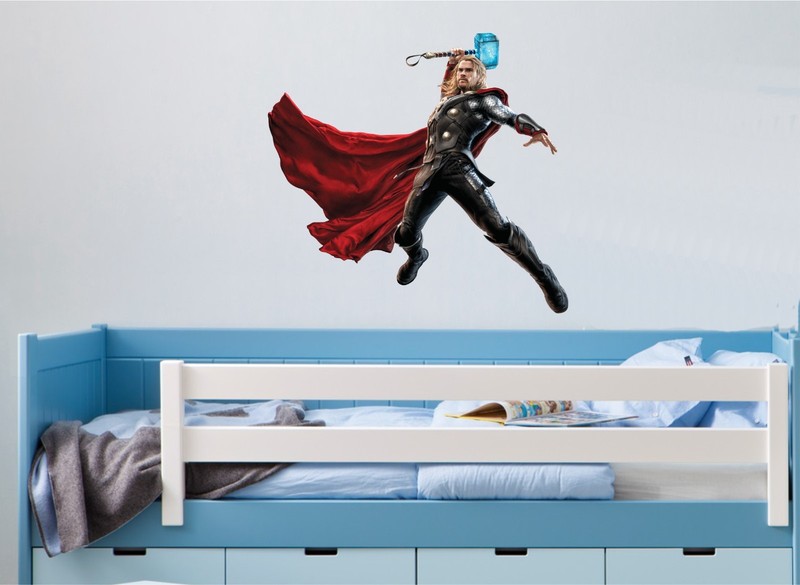 THOR WALL ART STICKER – 5 x great sizes – Great decal for any room