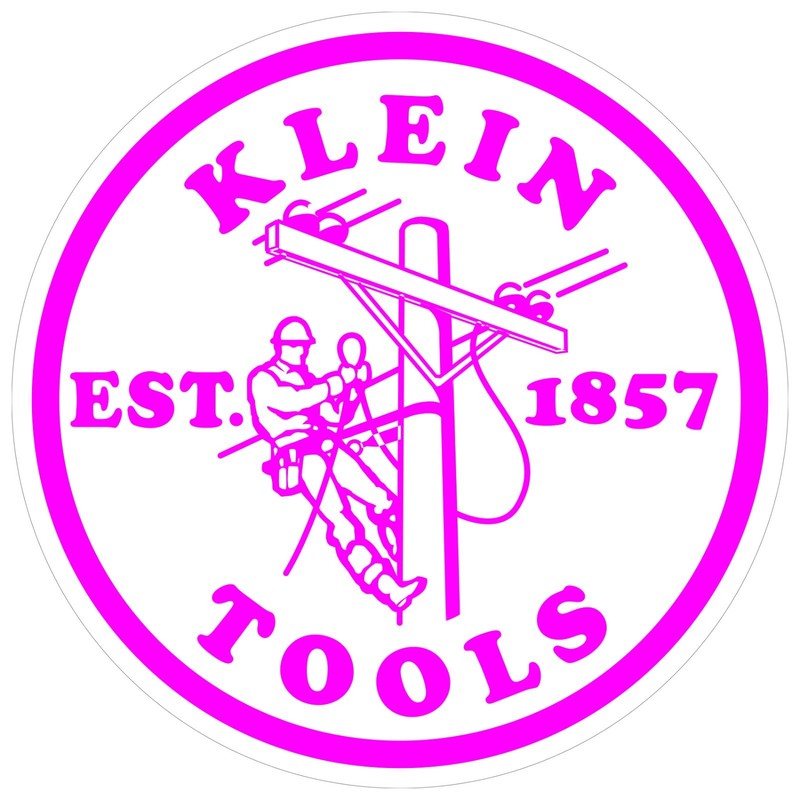 Klein Tools Decal Sticker Electrician Journeyman/ LINEMAN Sizes 3", 5", 7" ROUND gallery