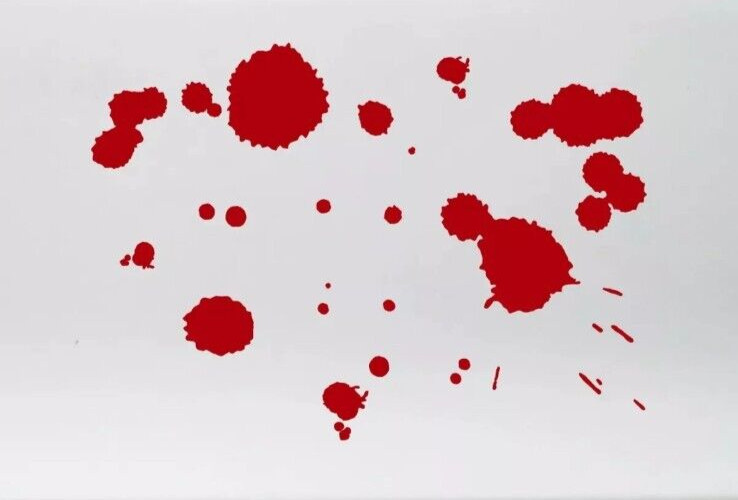 Blood Splatter Decal