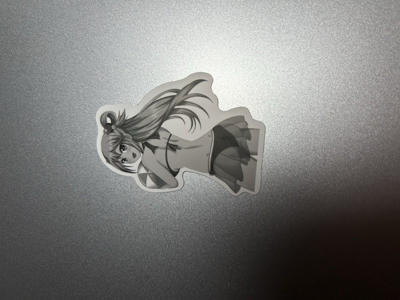 black and white waifu lewd stickers #10 gallery