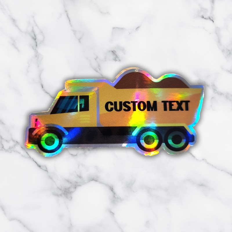 Custom Dump Truck Sticker – Personalized Construction Vinyl Decal gallery