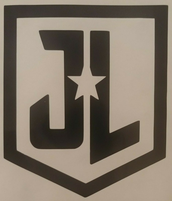 Justice League Movie Logo vinyl decal choose Color/Size