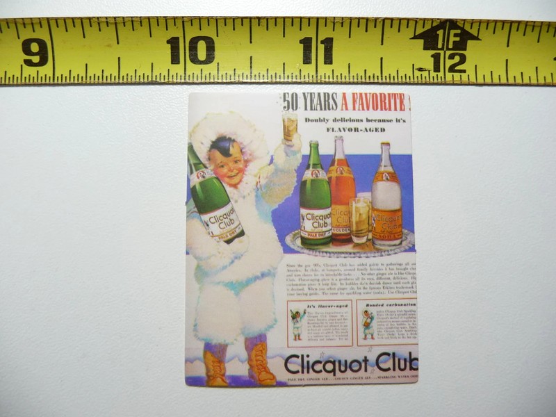 FUN OLD AD ADVERTISEMENT OLD SODA SOFT DRINK BOTTLES SMALL STICKER DECAL DRINK