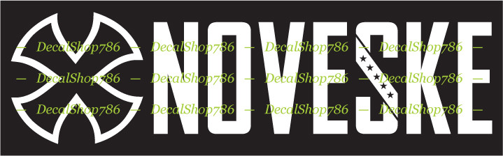 Noveske Firearms – Outdoor/Hunting Sports – Vinyl Die-Cut Peel N’ Stick Decals