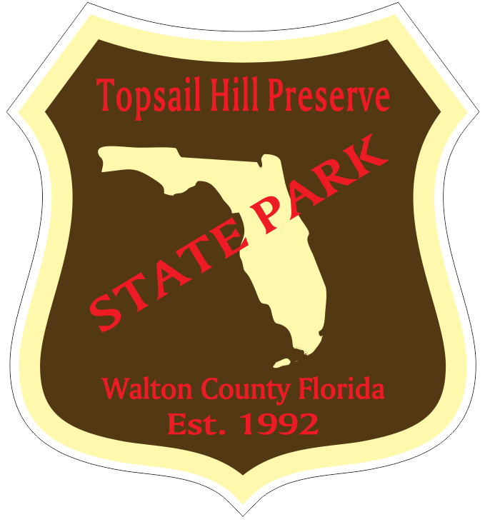 Topsail Hill Preserve Florida State Park Sticker R6800 YOU CHOOSE SIZE