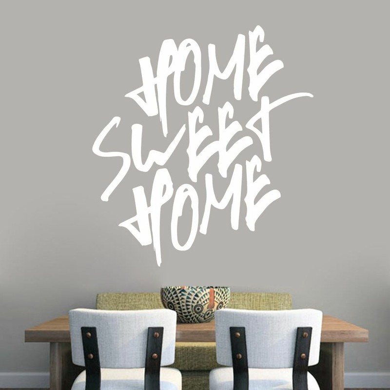 Home Sweet Home Wall Decal - Entryway, Welcome, Living Room, Dining Room, Decor gallery