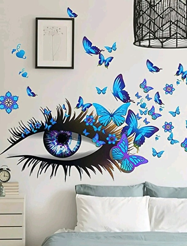 Stickers For Wall Home Decor Sexy Eye