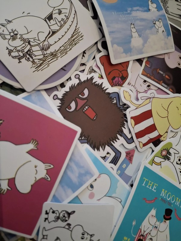 10-40 x Moomin Family Stickers / Decals | Size: 3 cm - 5 cm | Cute | Kawaii | gallery