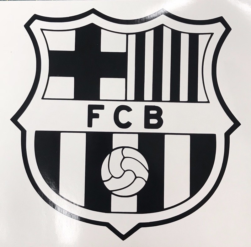FC BARCELONA Logo Soccer Football Car Window Vinyl Decal Sticker 5”x5″