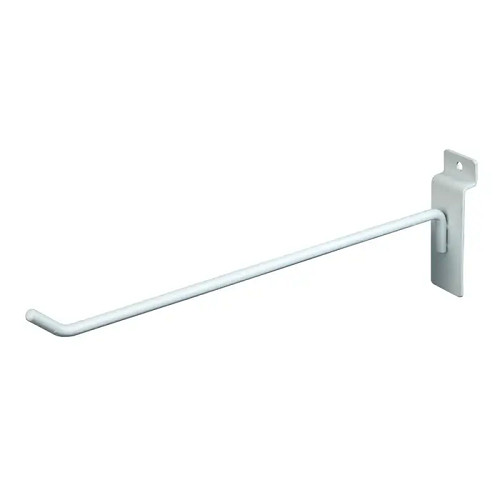 Econoco EWH/H12 White Slatwall Hook (Pack of 96)