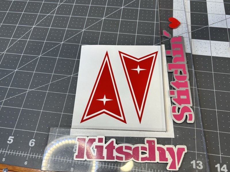 TWO SLP SOLID Text Logo Die Cut Vinyl Decals Does NOT Fit/Cover Emblems Street gallery