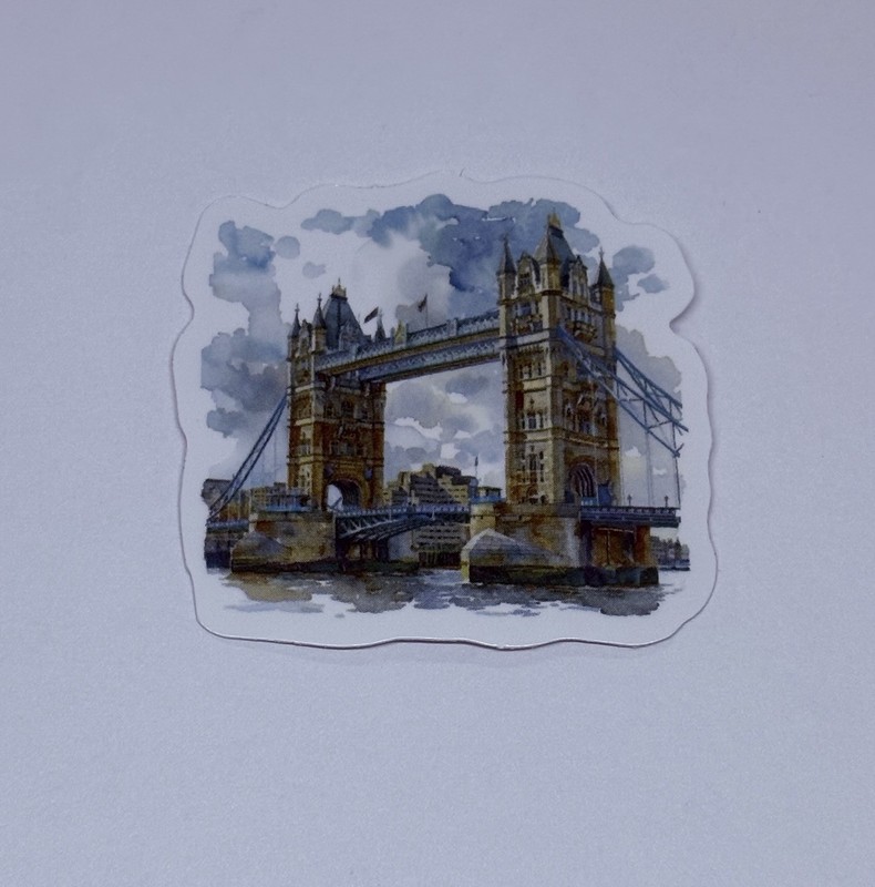 Tower Bridge Sticker London Travel City Art Decal Vinyl Paint Style Tc9