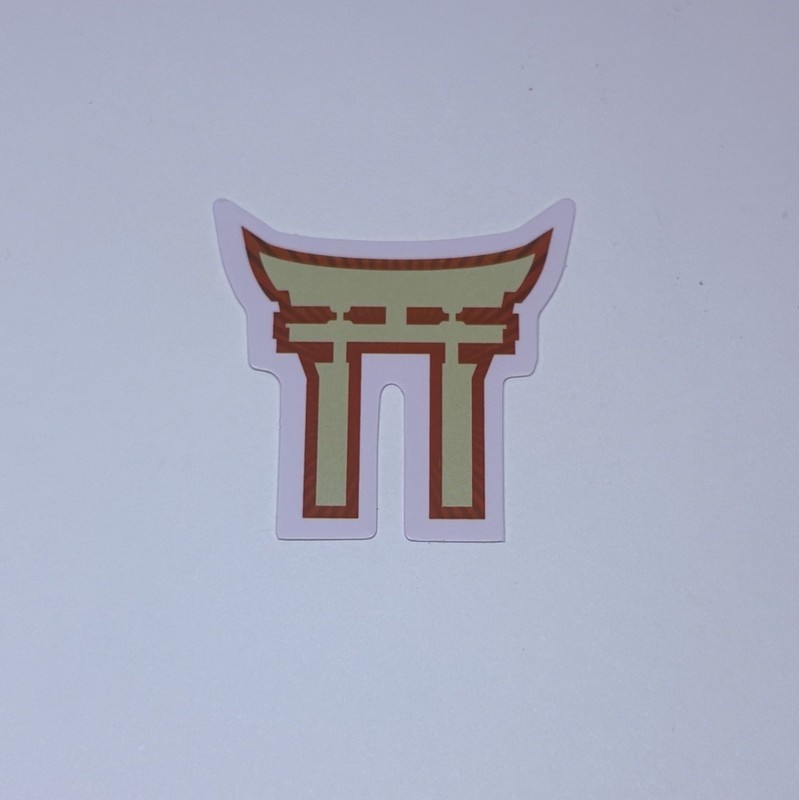 Shinto Shrine Torii Gate Sticker Travel Art Decal Vinyl Country Souvenir P4