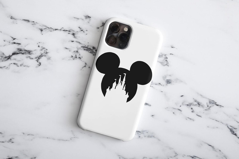 Pack of 6 Cute Mouse Face Stickers – 8Cm X 6Cm, Black