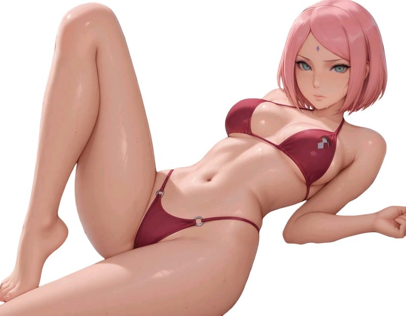 Sakura Waifu Anime Sticker Vinyl Glossy Decal