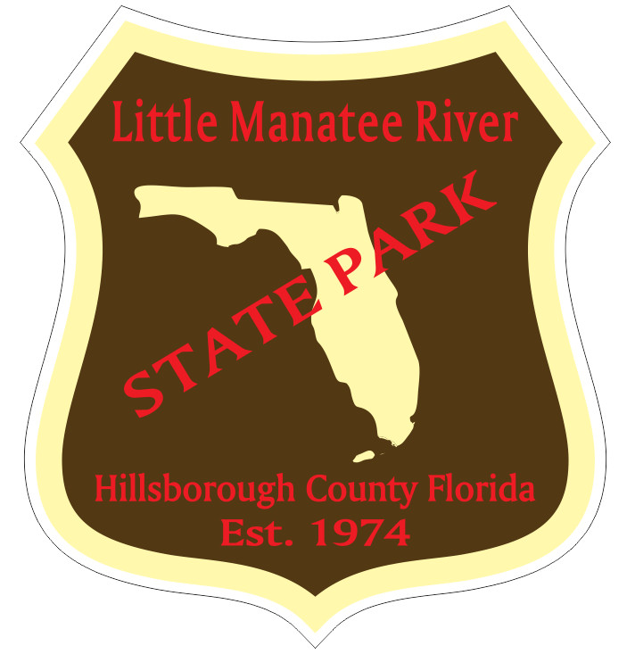 Little Manatee River Florida State Park Sticker R6757 YOU CHOOSE SIZE