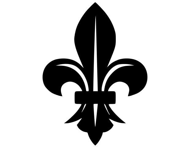 FLEUR DE LIS BOLD NEW ORLEANS Vinyl Decal Car Wall Sticker CHOOSE SIZE COL gallery