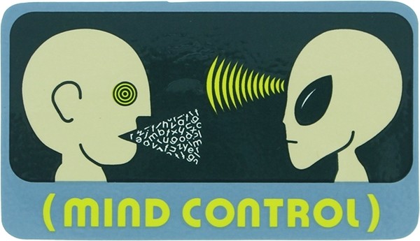 ALIEN WORKSHOP MIND CONTROL DECAL STICKER (2 pack)