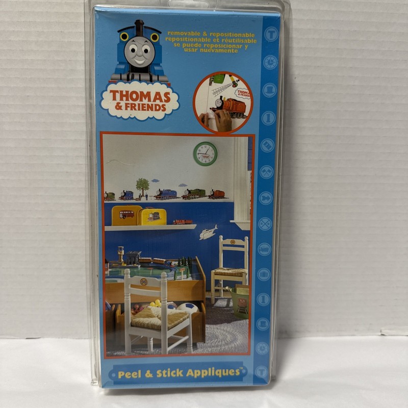 Rare Thomas the Tank Engine & Friends Peel & Stick Appliques Never Opened 20+ gallery