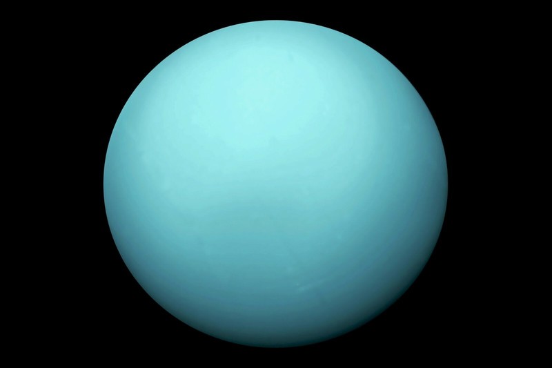Vinyl Kids Bedroom Art Planet Uranus Decor Design Ice Giant Planet Wall Sticker