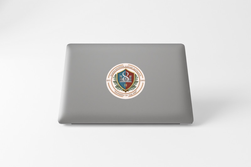 US Marine Corps Badge Sticker 8th Engineer Support Battalion gallery
