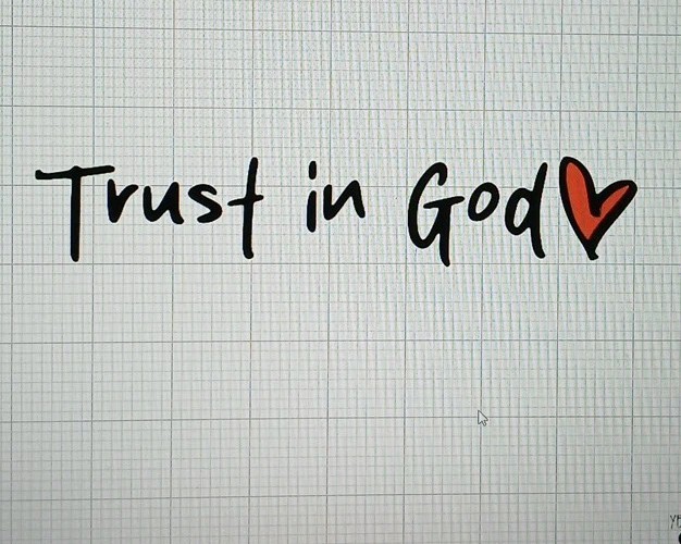 Trust In God Decal
