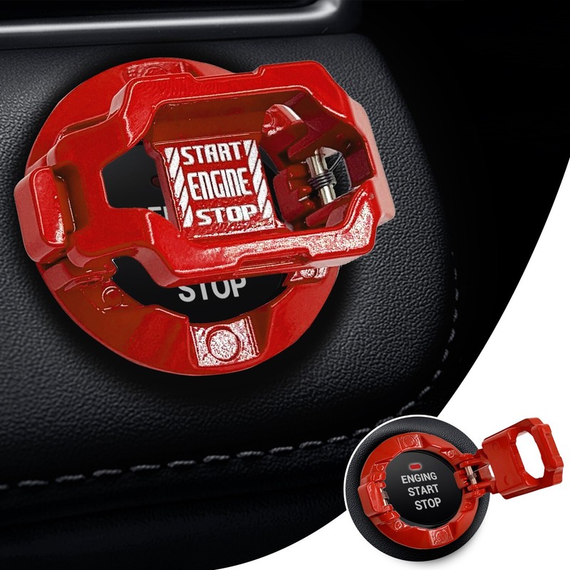 Car Push Engine Start Button Cover, Touch Button Protector Cover